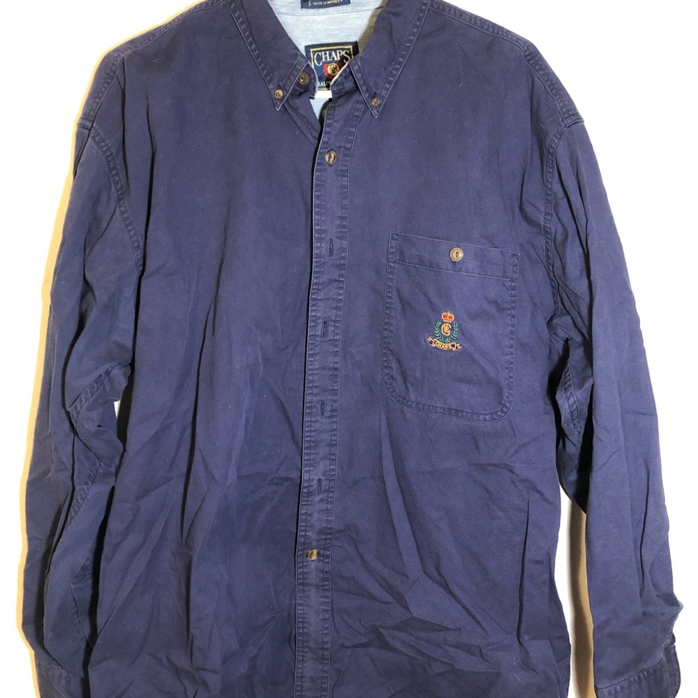 Vintage 1990s chaps Ralph Lauren button down shirt